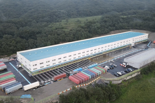 CJ대한통운 이천 MP 허브터미널. <CJ대한통운 제공>